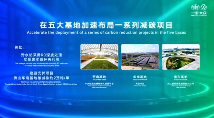 第三届汽车环保创新引领计划启动 一汽-大众全生命周期减碳“链”路解析